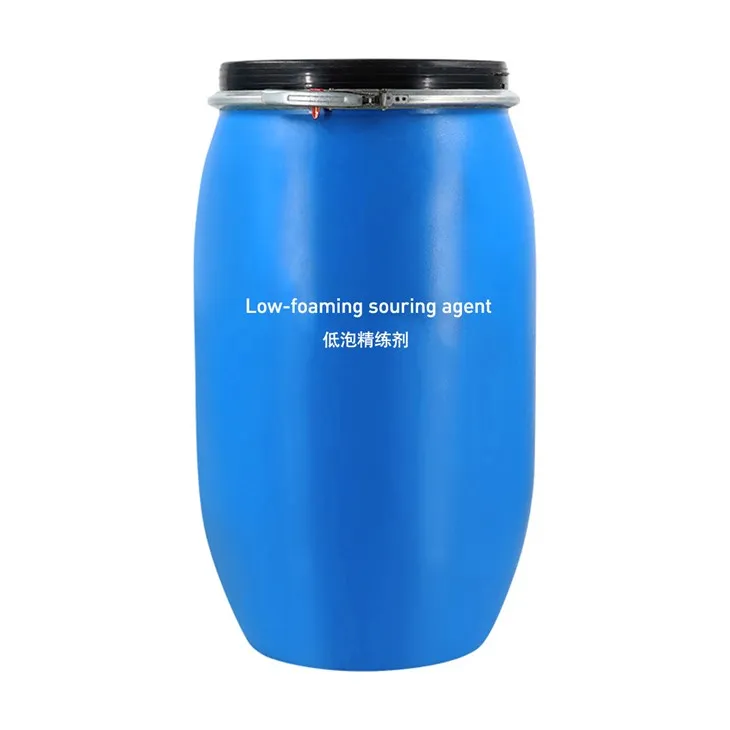 Средство за кисељење са ниским степеном пене